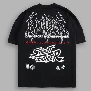 NWT XS EXTRA SMALL NEW Darc Sport FINAL BOSS "PREMIUM" Tee Shirt Street Fighter